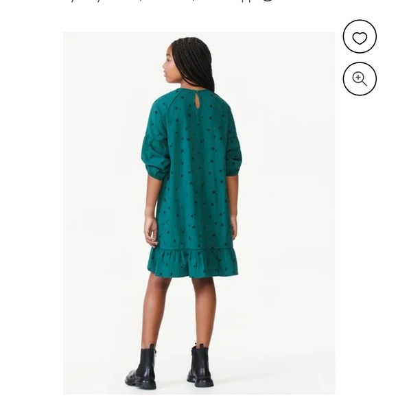 NWOT Free Assembly Girls Drop Waist Party Dress, Sizes L - Picture 3 of 5